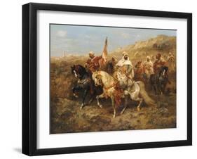 A Regal Procession-Adolph Schreyer-Framed Giclee Print