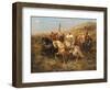 A Regal Procession-Adolph Schreyer-Framed Giclee Print