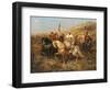 A Regal Procession-Adolph Schreyer-Framed Giclee Print