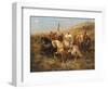 A Regal Procession-Adolph Schreyer-Framed Giclee Print