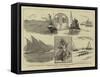 A Regatta at Bombay-null-Framed Stretched Canvas