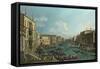 A Regatta on the Grand Canal, C. 1740-Canaletto-Framed Stretched Canvas