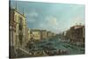 A Regatta on the Grand Canal, C. 1740-Canaletto-Stretched Canvas