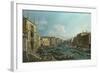 A Regatta on the Grand Canal, C. 1740-Canaletto-Framed Giclee Print