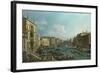 A Regatta on the Grand Canal, C. 1740-Canaletto-Framed Giclee Print