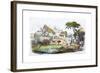 A Regency Farmyard-null-Framed Giclee Print