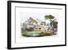 A Regency Farmyard-null-Framed Giclee Print