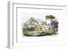 A Regency Farmyard-null-Framed Giclee Print