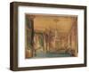 A Regency Interior, 1819-Robert Hughes-Framed Giclee Print