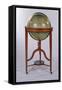 A Regency Terrestrial Library Globe on Mahogany Stand, 1806 (Mixed Media)-English-Framed Stretched Canvas