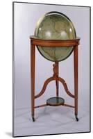 A Regency Terrestrial Library Globe on Mahogany Stand, 1806 (Mixed Media)-English-Mounted Giclee Print