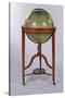 A Regency Terrestrial Library Globe on Mahogany Stand, 1806 (Mixed Media)-English-Stretched Canvas