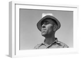 A Rehabilitation Client-Dorothea Lange-Framed Art Print