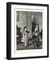 A Rehearsal on the Sly, Girl, Girls, Violin, Music, Piano, Room, Interior, 1876, Uk-null-Framed Giclee Print