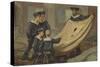 A Relic of Trafalgar-Edmund Richard White-Stretched Canvas
