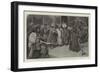 A Religious Custom in Thibet, Lepchi Priests Dressed for a Festival-Charles Edwin Fripp-Framed Giclee Print