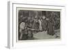 A Religious Custom in Thibet, Lepchi Priests Dressed for a Festival-Charles Edwin Fripp-Framed Giclee Print