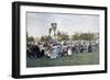 A Religious Procession in a Village, Russia, C1890-Gillot-Framed Giclee Print