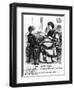 A Reluctant Musician: the Honest Truth-G. Du Maurier-Framed Art Print