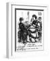 A Reluctant Musician: the Honest Truth-G. Du Maurier-Framed Art Print