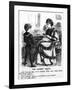 A Reluctant Musician: the Honest Truth-G. Du Maurier-Framed Art Print