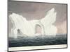 A Remarkable Iceberg, July 1818, Illustration from 'A Voyage of Discovery...', 1819-John Ross-Mounted Giclee Print