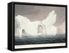 A Remarkable Iceberg, July 1818, Illustration from 'A Voyage of Discovery...', 1819-John Ross-Framed Stretched Canvas