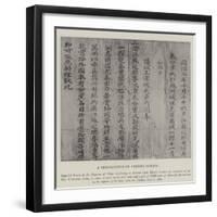 A Reminiscence of Chinese Gordon-null-Framed Giclee Print