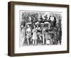 A Reminiscence of Lord's Cricket Ground (Eton Vs Harro), 1878-George Du Maurier-Framed Giclee Print