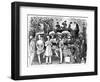 A Reminiscence of Lord's Cricket Ground (Eton Vs Harro), 1878-George Du Maurier-Framed Giclee Print