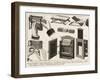 A Rendition of the First Kodak Camera, Developed by George Eastman-null-Framed Art Print