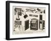 A Rendition of the First Kodak Camera, Developed by George Eastman-null-Framed Art Print
