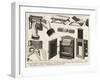 A Rendition of the First Kodak Camera, Developed by George Eastman-null-Framed Art Print