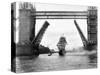 A Replica of Francis Drakes Ship the Golden Hinde Sails Down the Thames, September 1974-null-Stretched Canvas