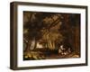 A Repose after Shooting-George Stubbs-Framed Giclee Print