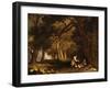 A Repose after Shooting-George Stubbs-Framed Giclee Print