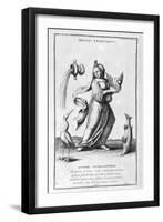 A Representation of February, 1757-Bernard De Montfaucon-Framed Giclee Print