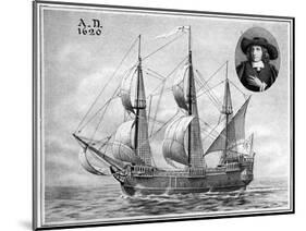 A Representation of the Mayflower, 1922-null-Mounted Premium Giclee Print