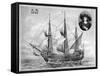 A Representation of the Mayflower, 1922-null-Framed Stretched Canvas