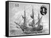 A Representation of the Mayflower, 1922-null-Framed Stretched Canvas