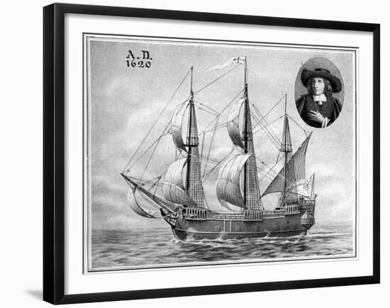 A Representation of the Mayflower, 1922-null-Framed Giclee Print