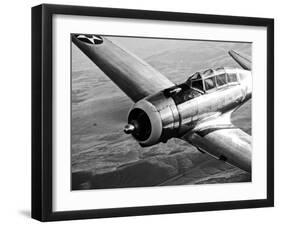 A Republic AT-12 Guardsman Aircraft in Flight-Stocktrek Images-Framed Photographic Print