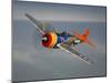 A Republic P-47D Thunderbolt in Flight-Stocktrek Images-Mounted Photographic Print