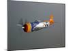 A Republic P-47D Thunderbolt in Flight-Stocktrek Images-Mounted Photographic Print