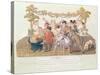 A Republican Meal, Messidor, Year II (June-July 1794)-Lesueur Brothers-Stretched Canvas