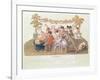 A Republican Meal, Messidor, Year II (June-July 1794)-Lesueur Brothers-Framed Giclee Print