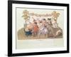 A Republican Meal, Messidor, Year II (June-July 1794)-Lesueur Brothers-Framed Giclee Print