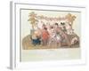 A Republican Meal, Messidor, Year II (June-July 1794)-Lesueur Brothers-Framed Giclee Print