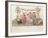 A Republican Meal, Messidor, Year II (June-July 1794)-Lesueur Brothers-Framed Giclee Print