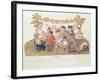 A Republican Meal, Messidor, Year II (June-July 1794)-Lesueur Brothers-Framed Giclee Print